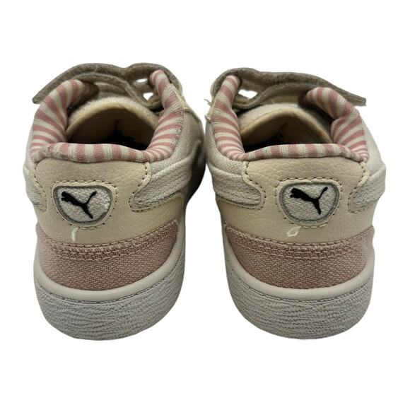 Puma Velcro Sneakers Little Girls Size 10C - Picture 4 of 9